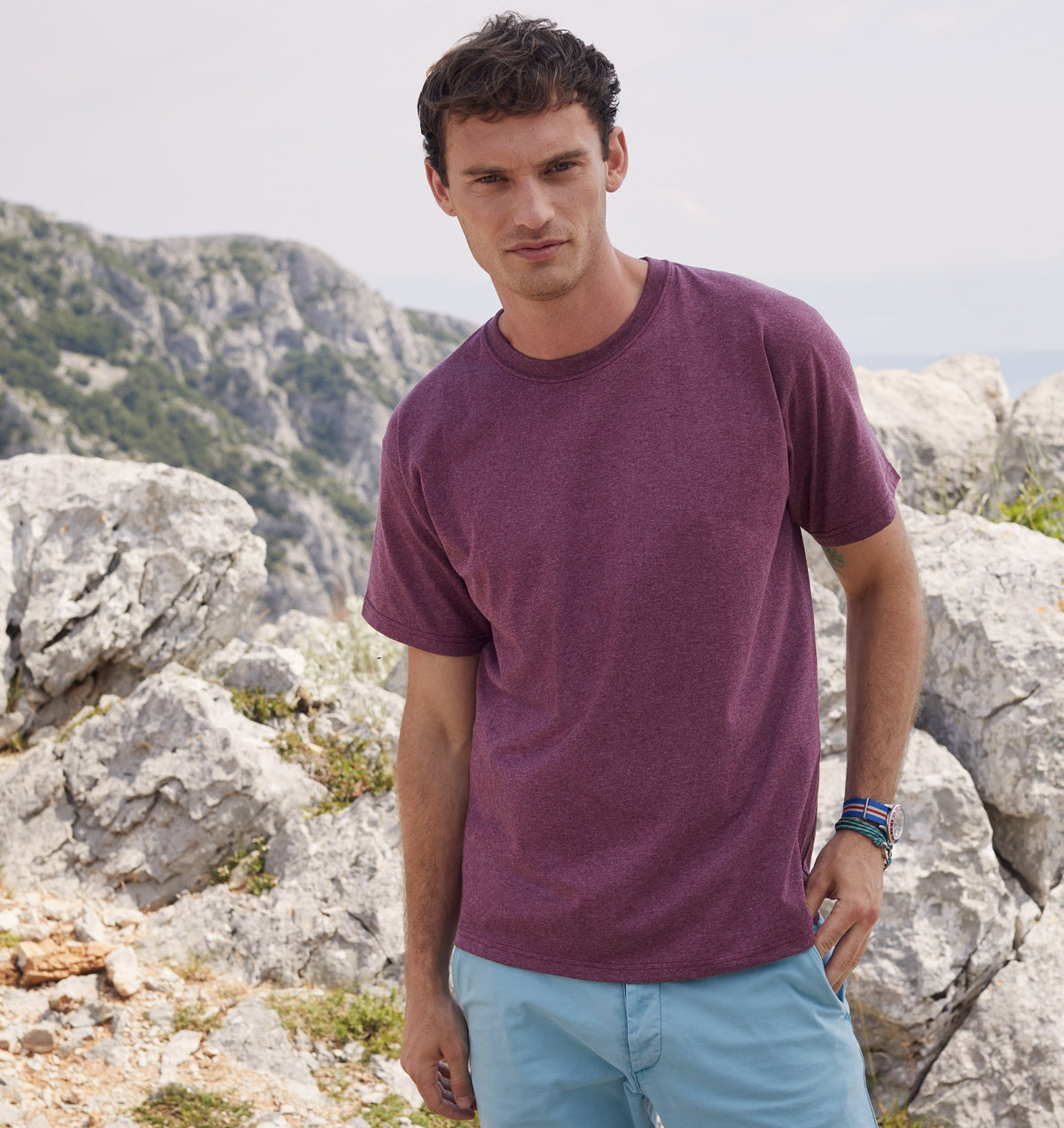 Valueweight T-Shirt | AZURE BLUE