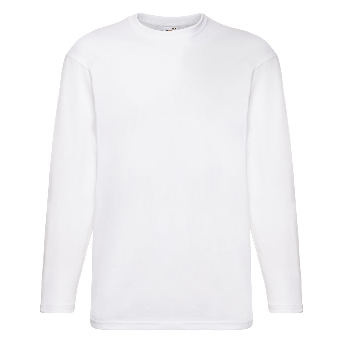 Valueweight Long Sleeve T | WHITE