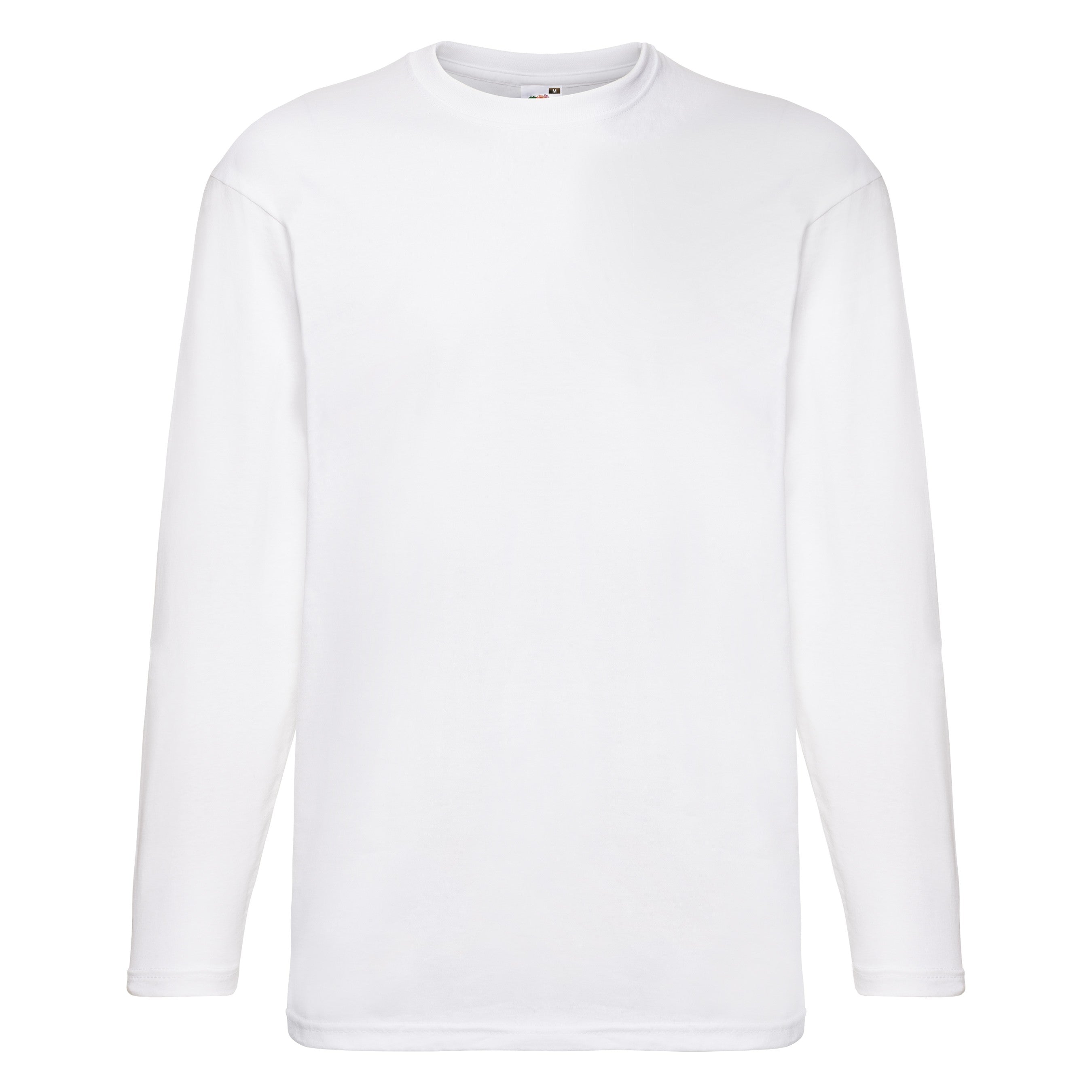 Valueweight Long Sleeve T | WHITE