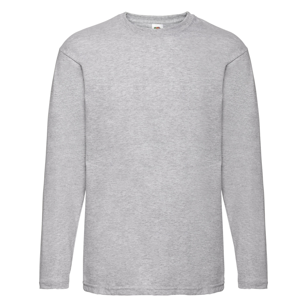 Valueweight Long Sleeve T | HEATHER GREY