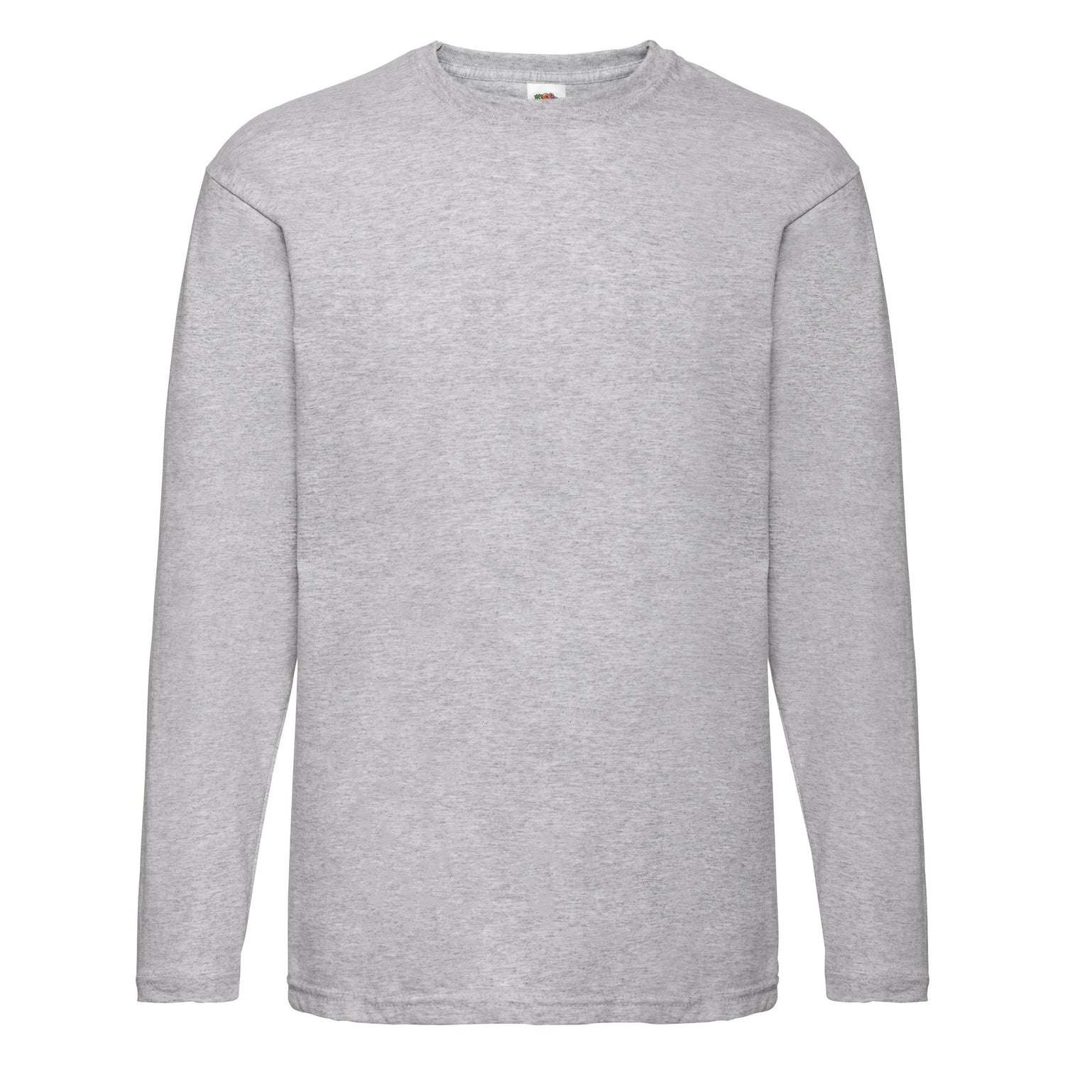 Valueweight Long Sleeve T | HEATHER GREY