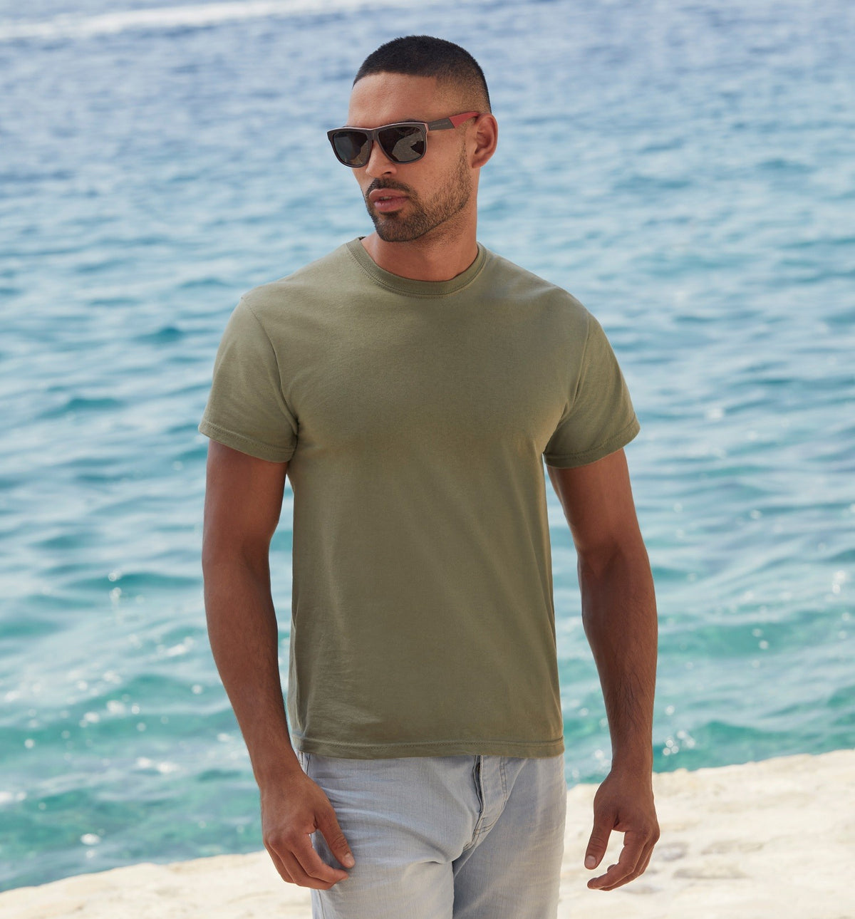 Original Full Cut T | BOTTLE GREEN