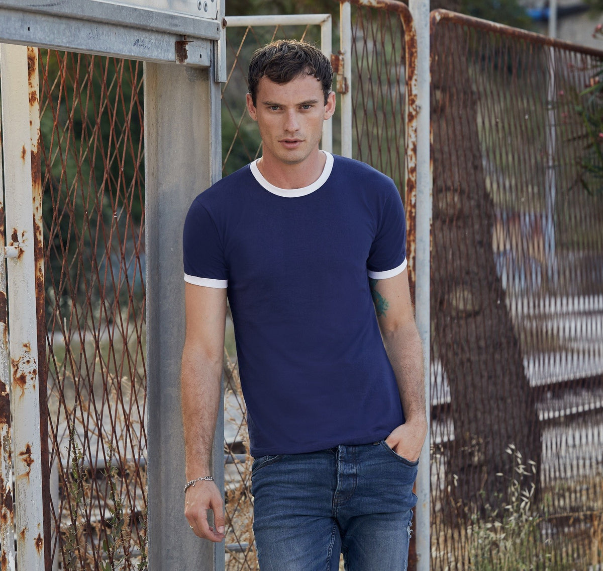 Ringer T | BLACK/WHITE
