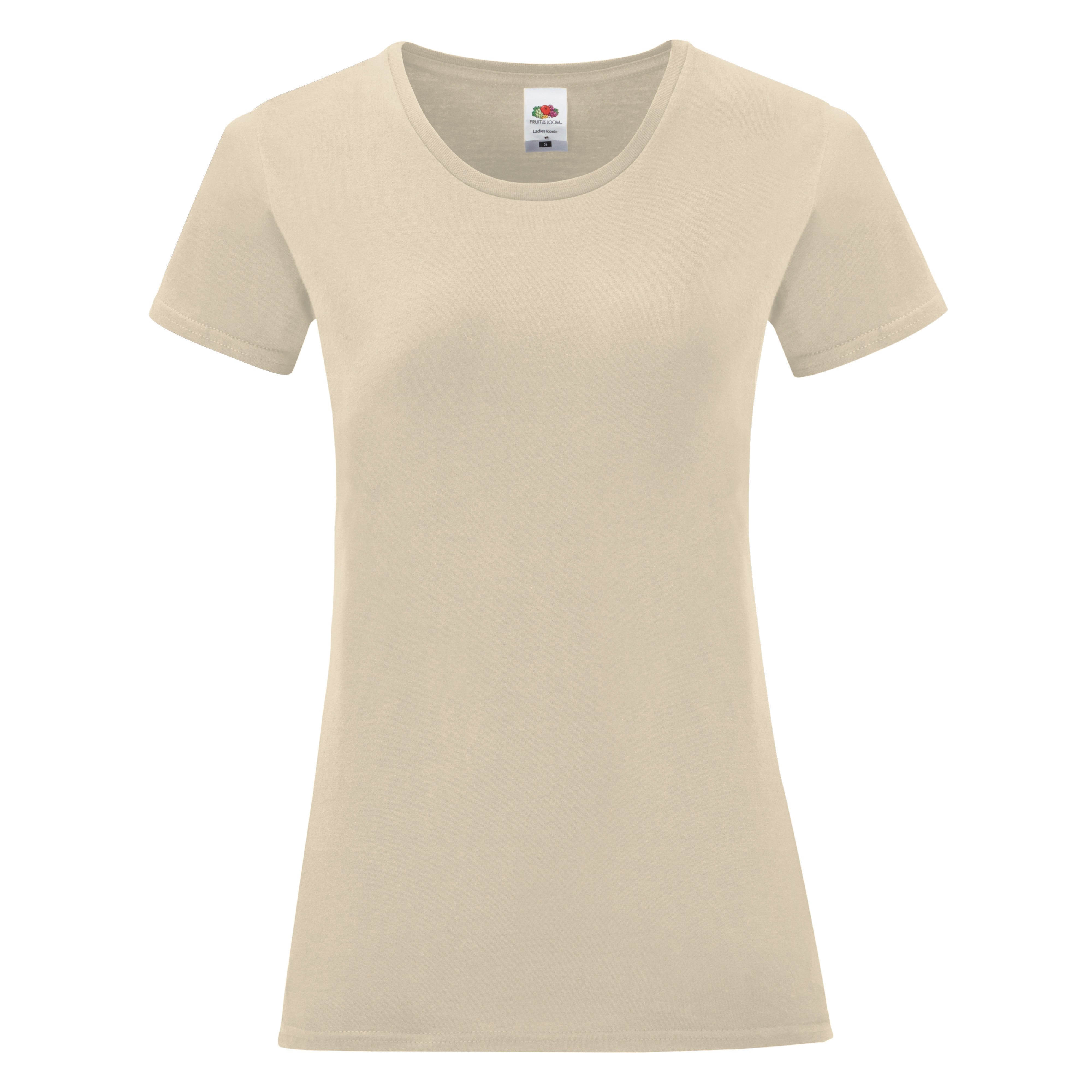 Ladies Iconic T | NATURAL