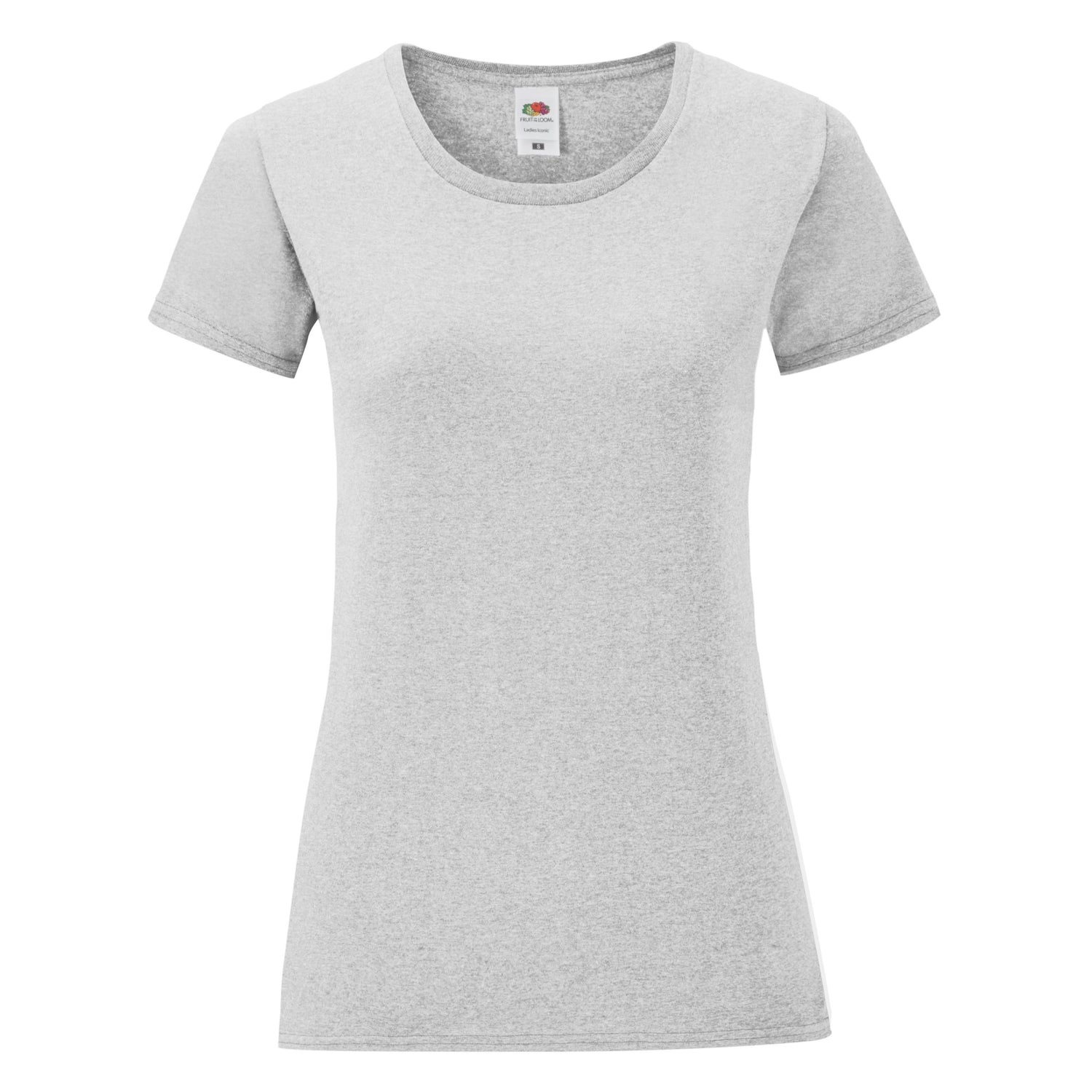 Ladies Iconic T | HEATHER GREY