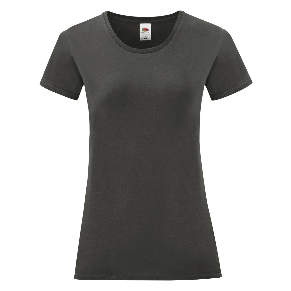 Ladies Iconic T | LIGHT GRAPHITE