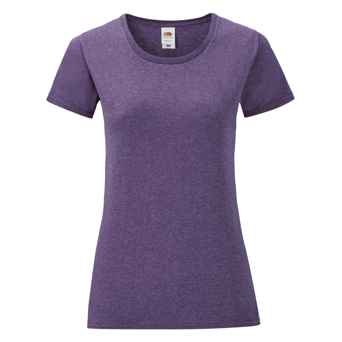 Ladies Iconic T | HEATHER PURPLE