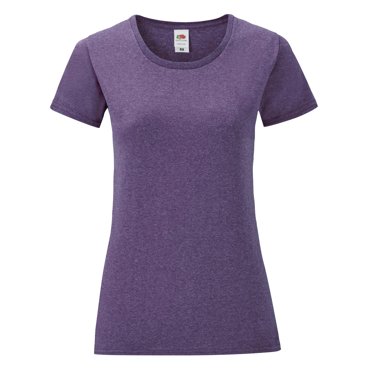 Ladies Iconic T | HEATHER PURPLE