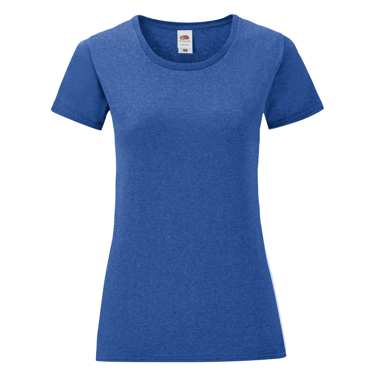 Ladies Iconic T | RETRO HEATHER ROYAL