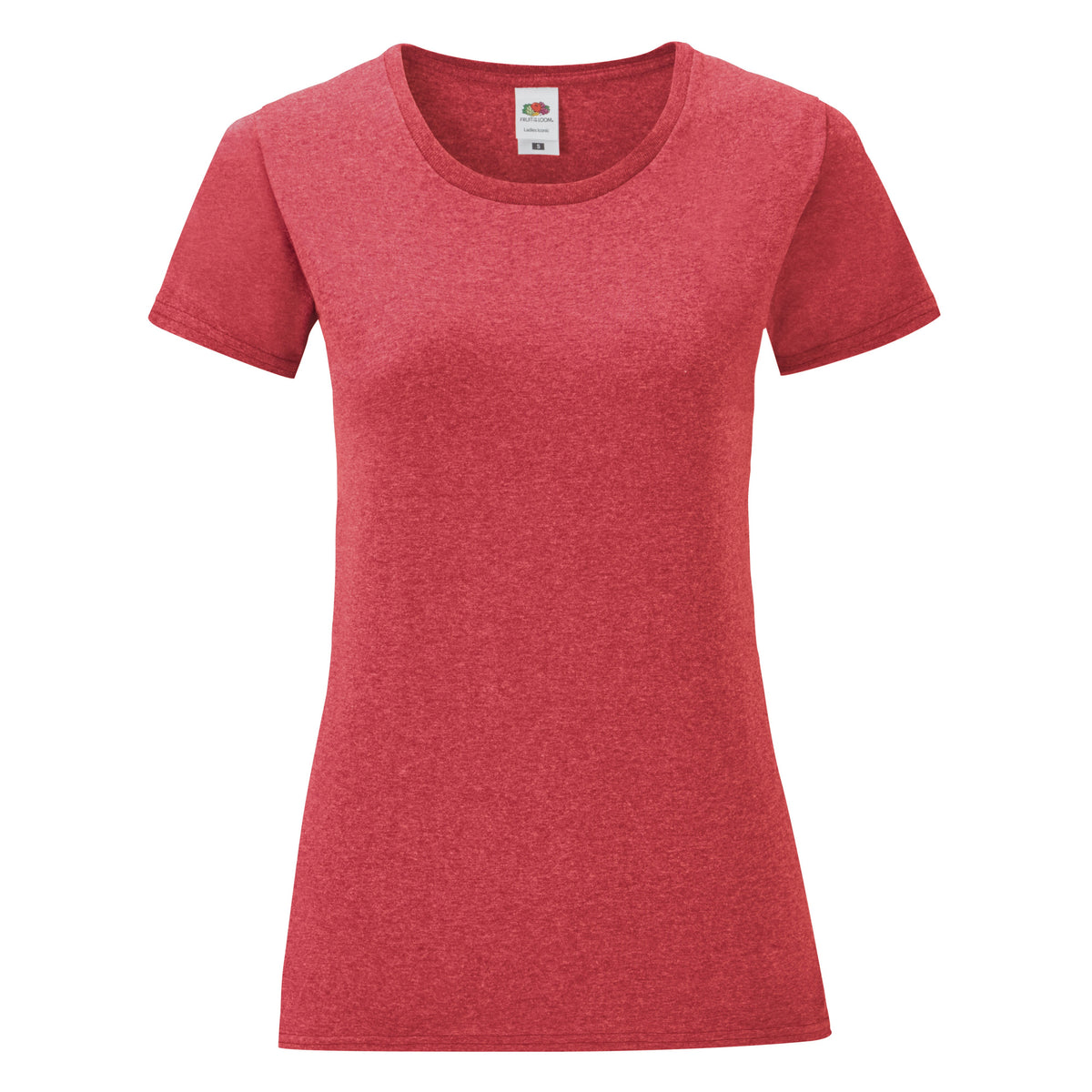 Ladies Iconic T | VINTAGE HEATHER RED