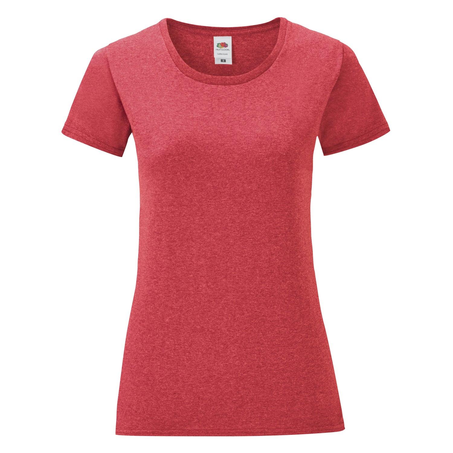 Ladies Iconic T | VINTAGE HEATHER RED