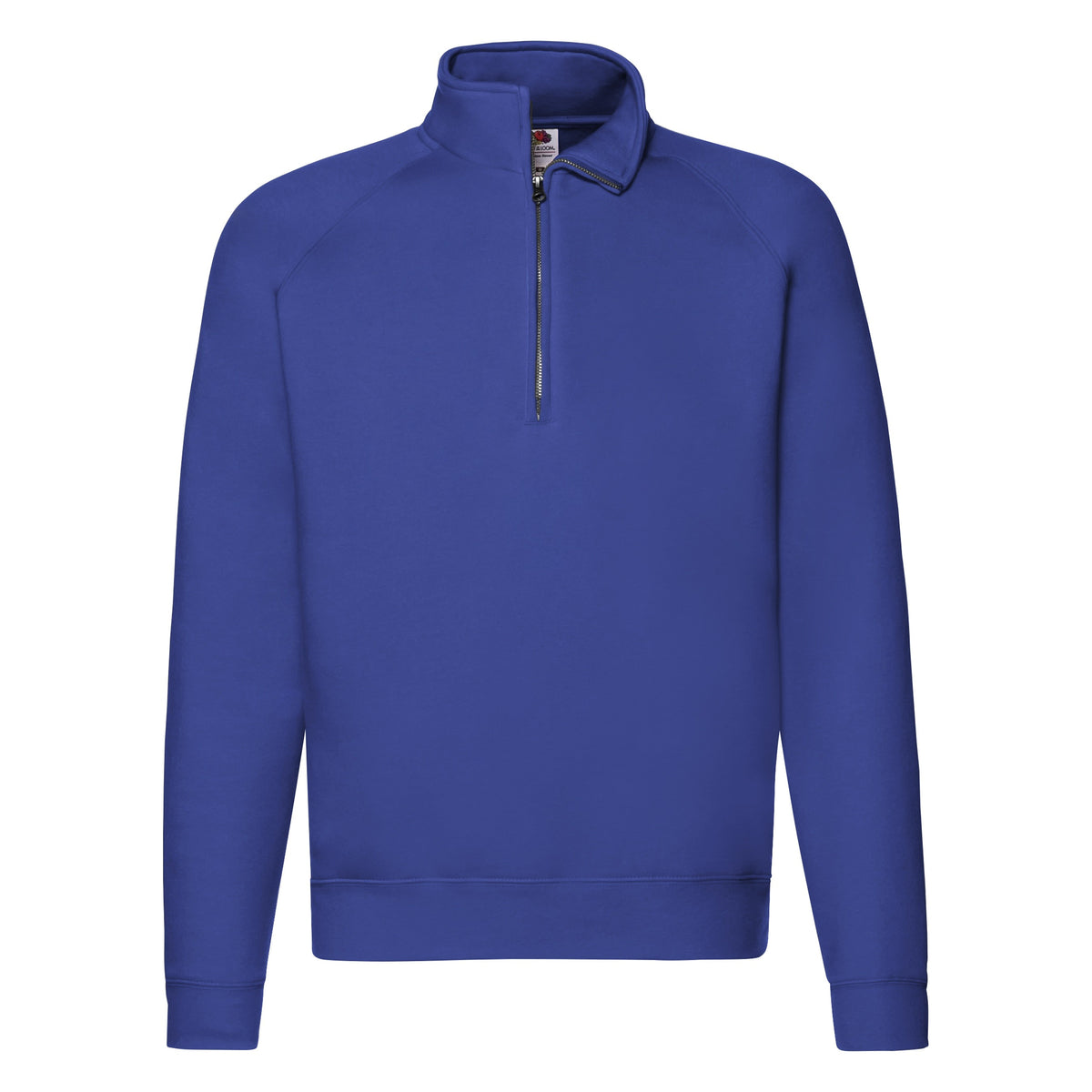 Premium Zip Neck Sweat | ROYAL BLUE
