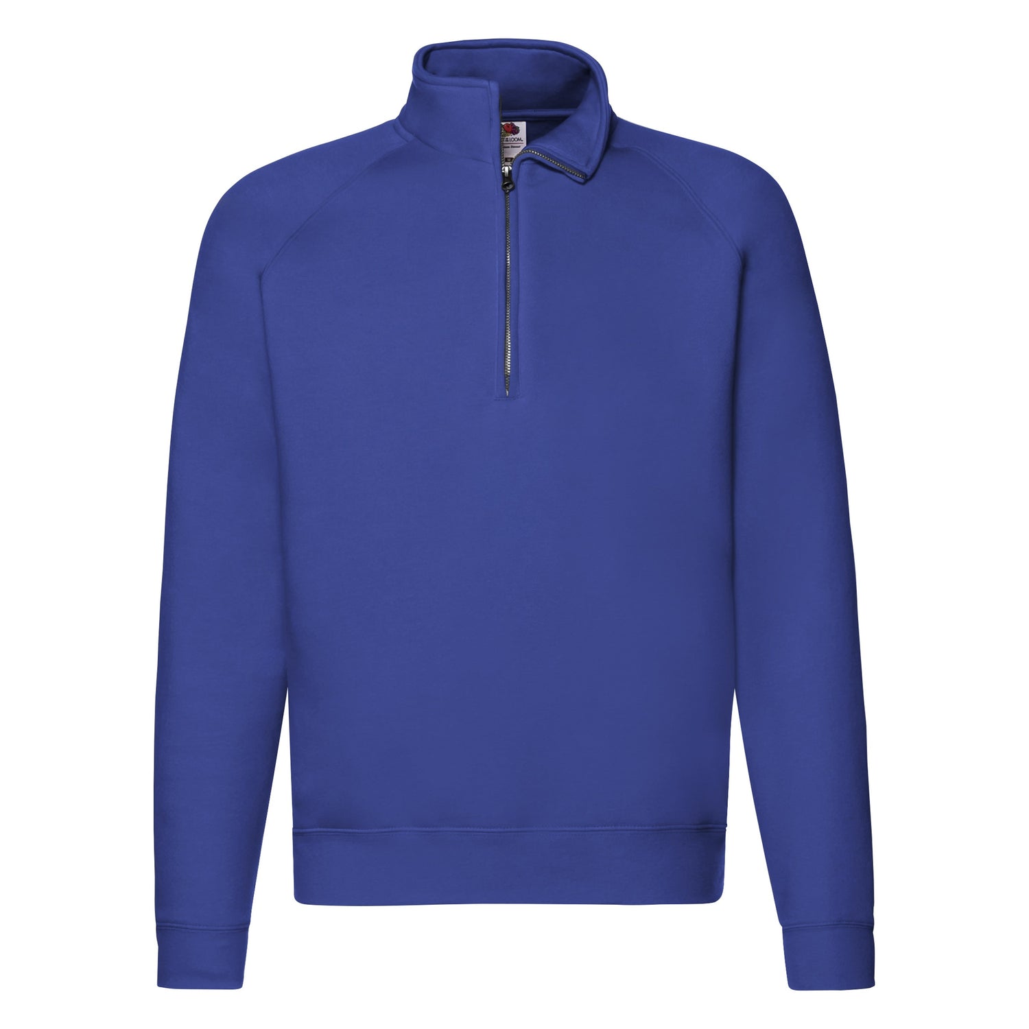 Premium Zip Neck Sweat | ROYAL BLUE