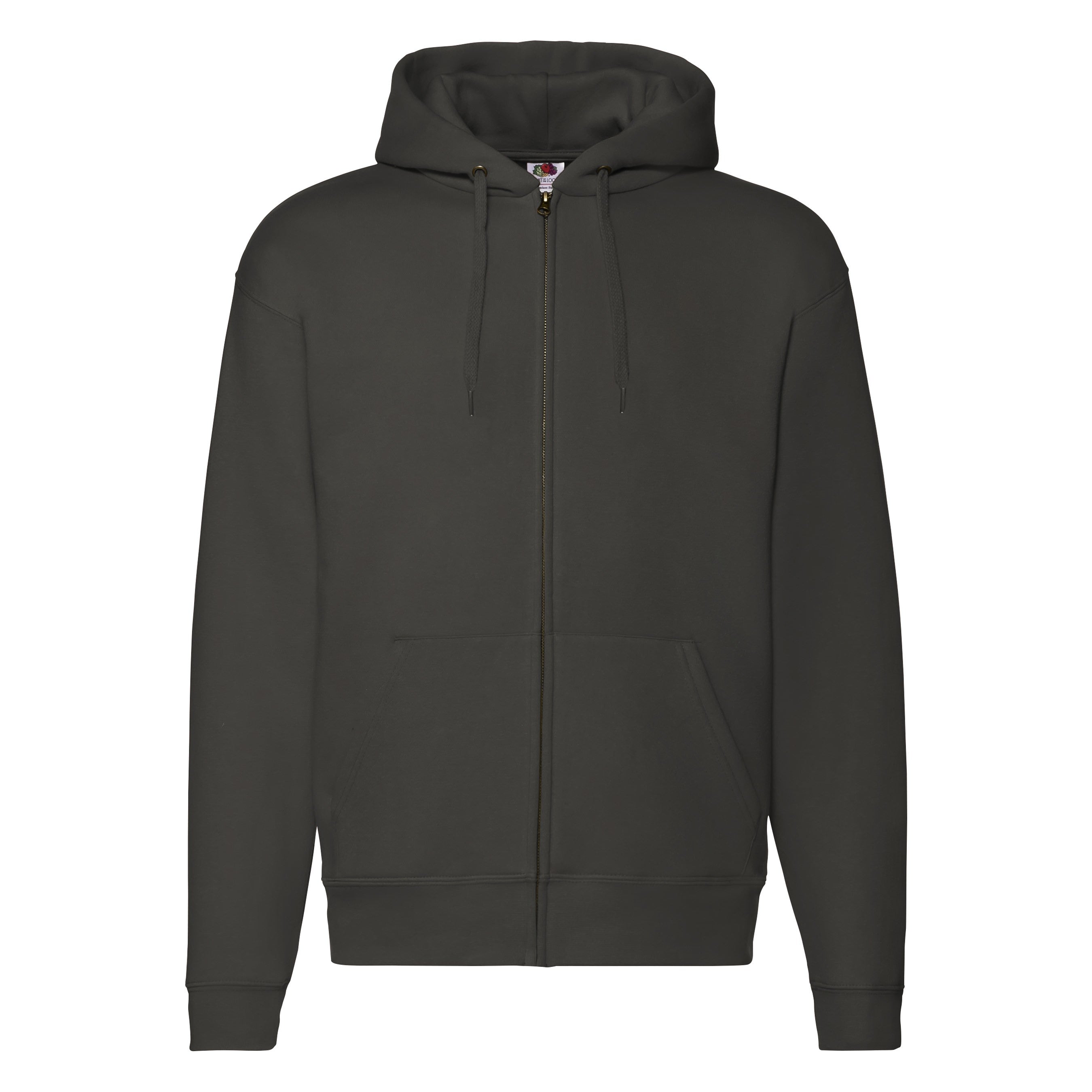 Premium 70/30 Hooded Sweat Jacket | CHARCOAL