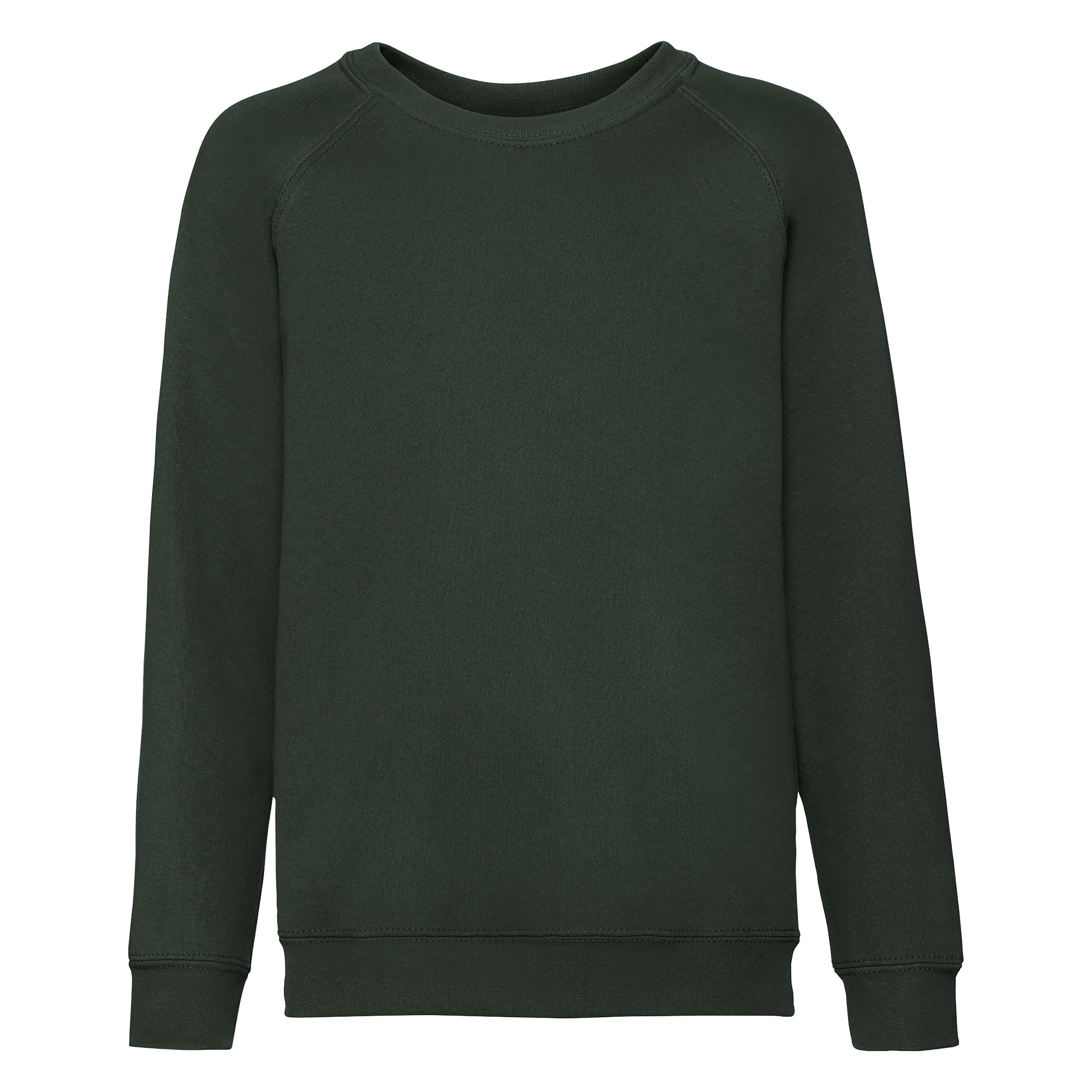 Kids Raglan Sweatshirt | BOTTLE GREEN