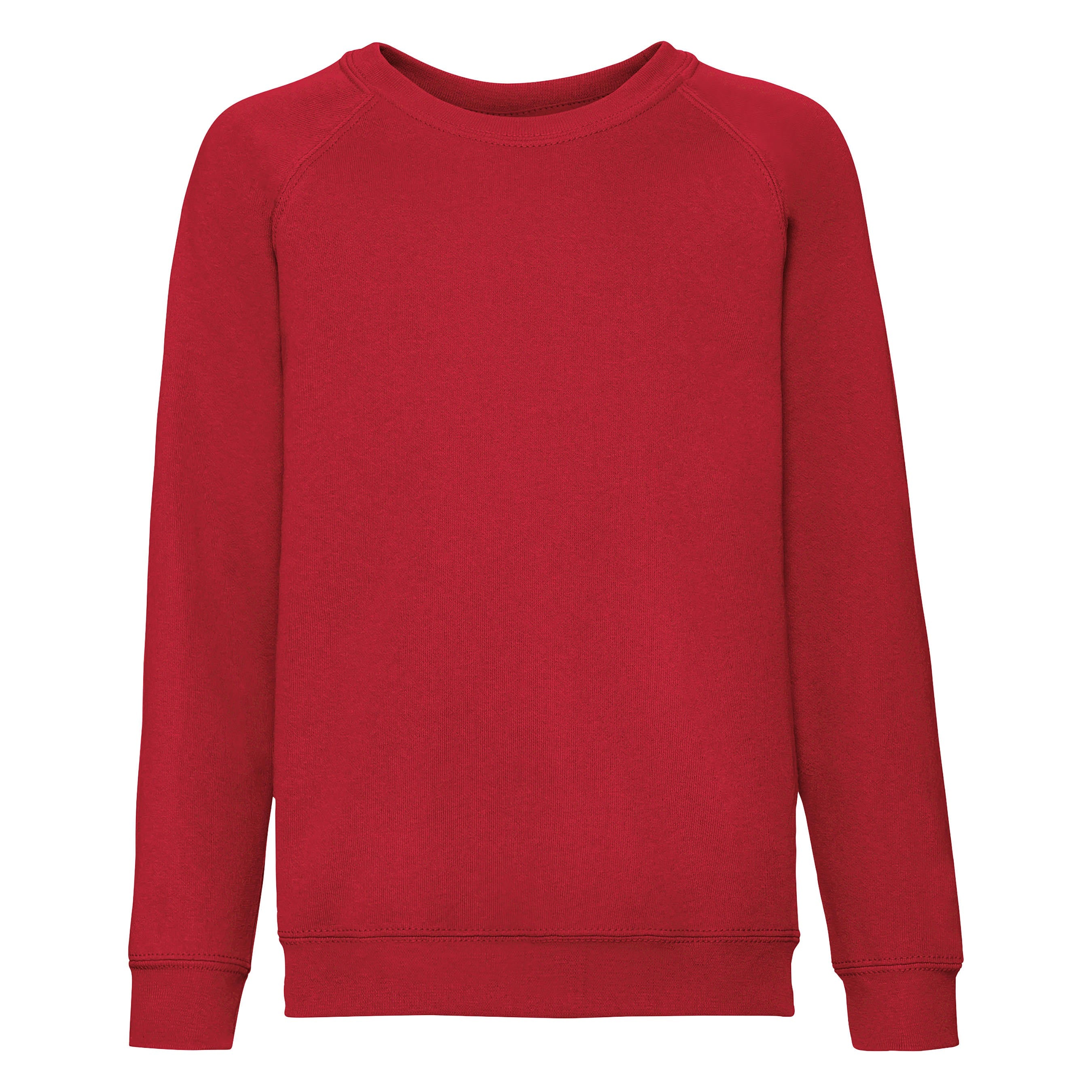 Kids Raglan Sweatshirt | RED
