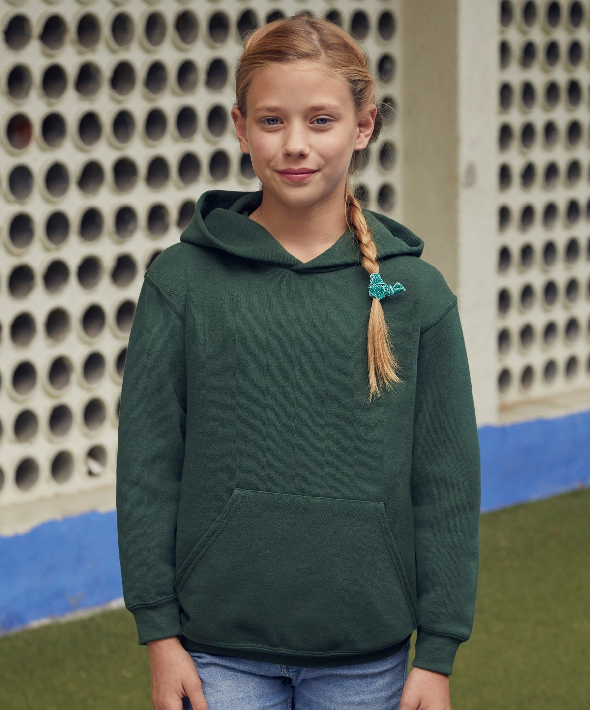 Kids Hooded Sweatshirt | NAVY