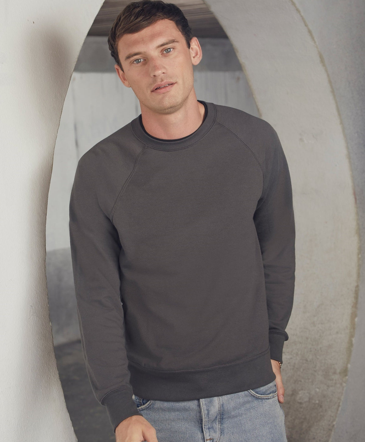 Lightweight Raglan Sweat | DEEP NAVY