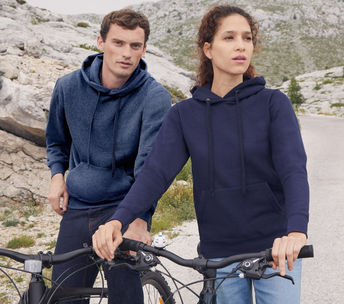 Hooded Sweat | VINTAGE HEATHER NAVY
