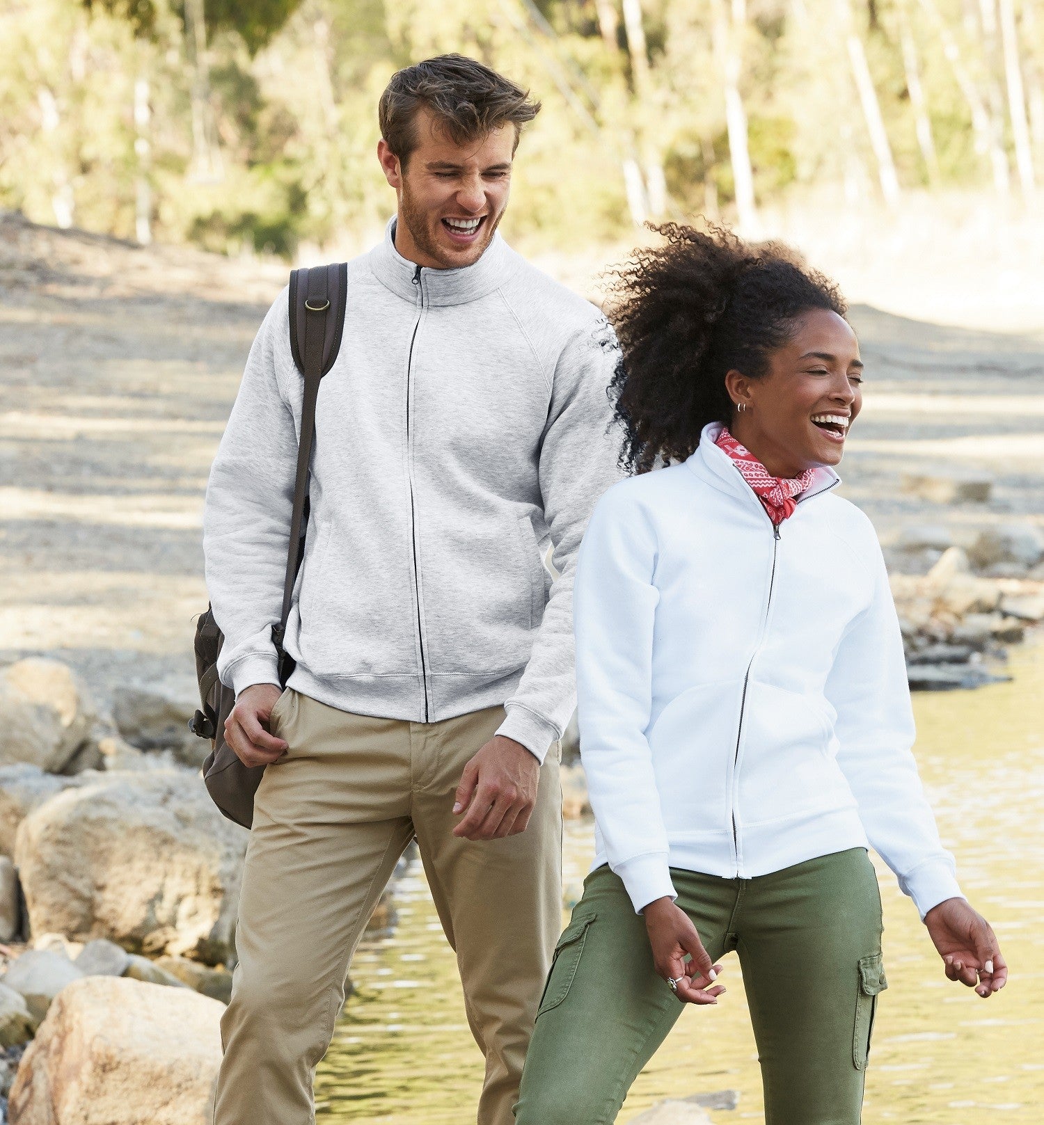 Premium 70/30 Sweat Jacket | LIGHT GRAPHITE