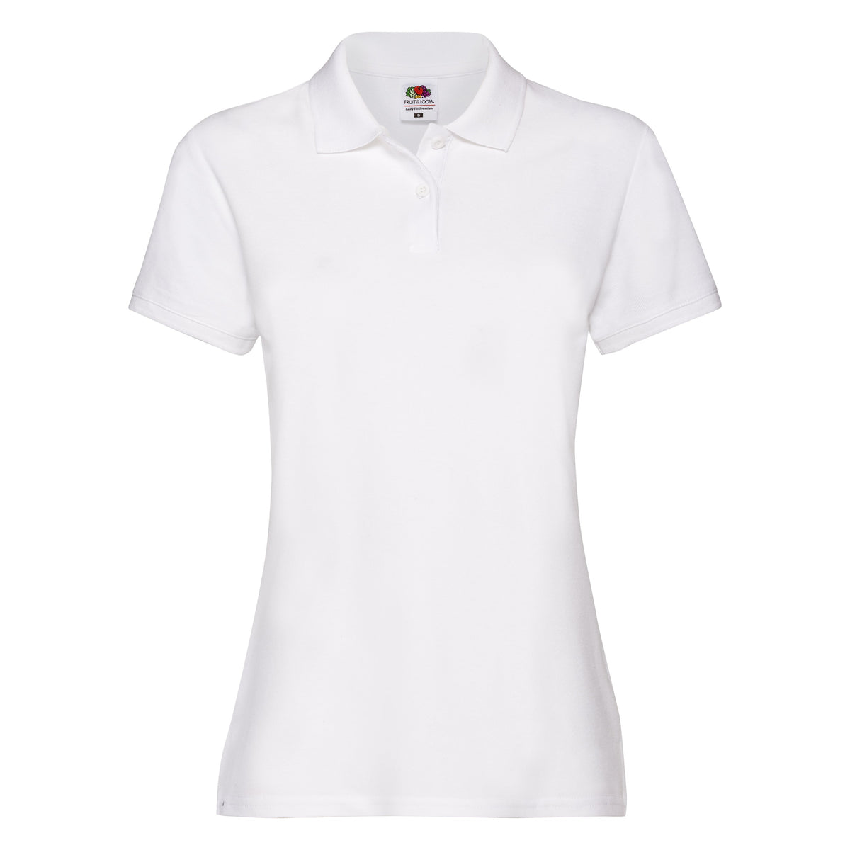 Lady-Fit Premium Polo | WHITE