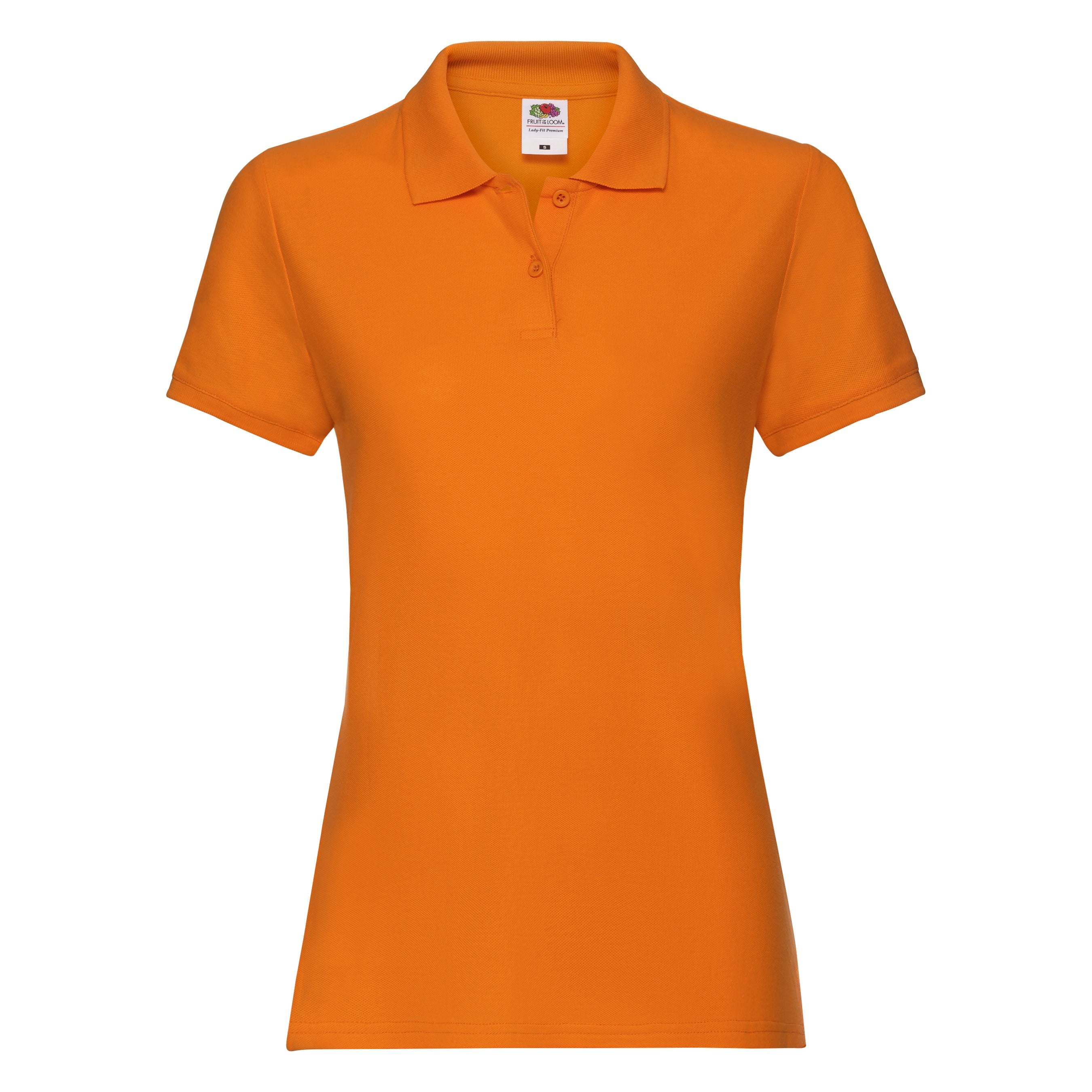 Lady-Fit Premium Polo | ORANGE