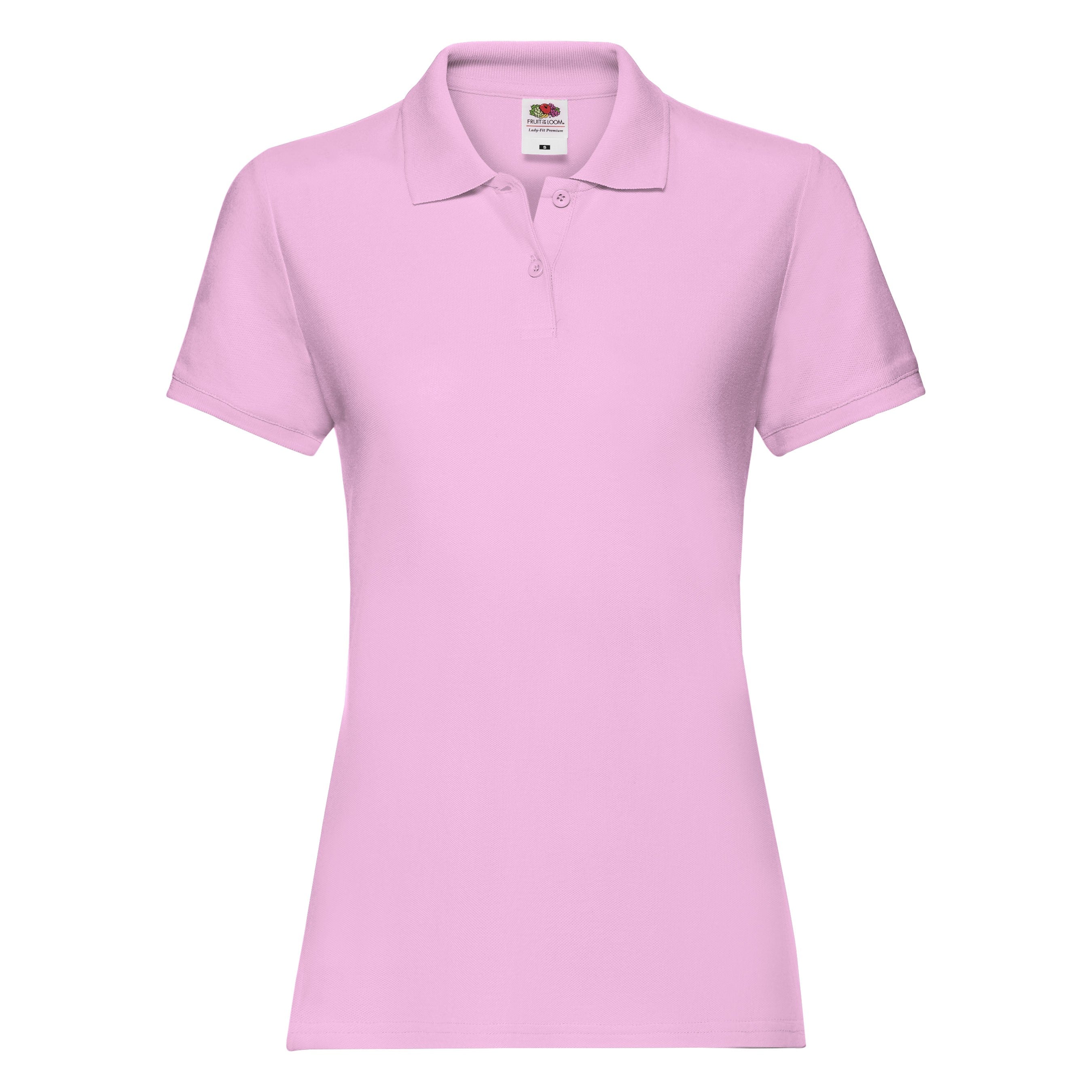 Lady-Fit Premium Polo | LIGHT PINK