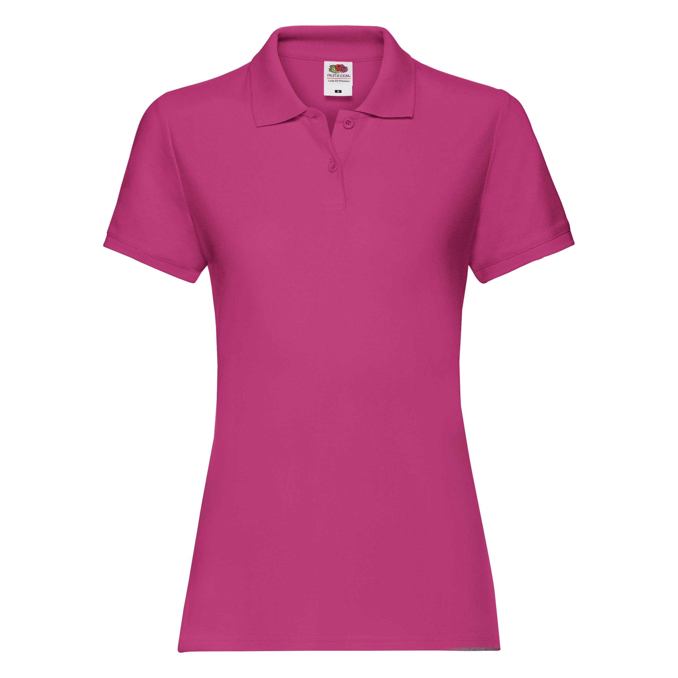 Lady-Fit Premium Polo | FUCHSIA
