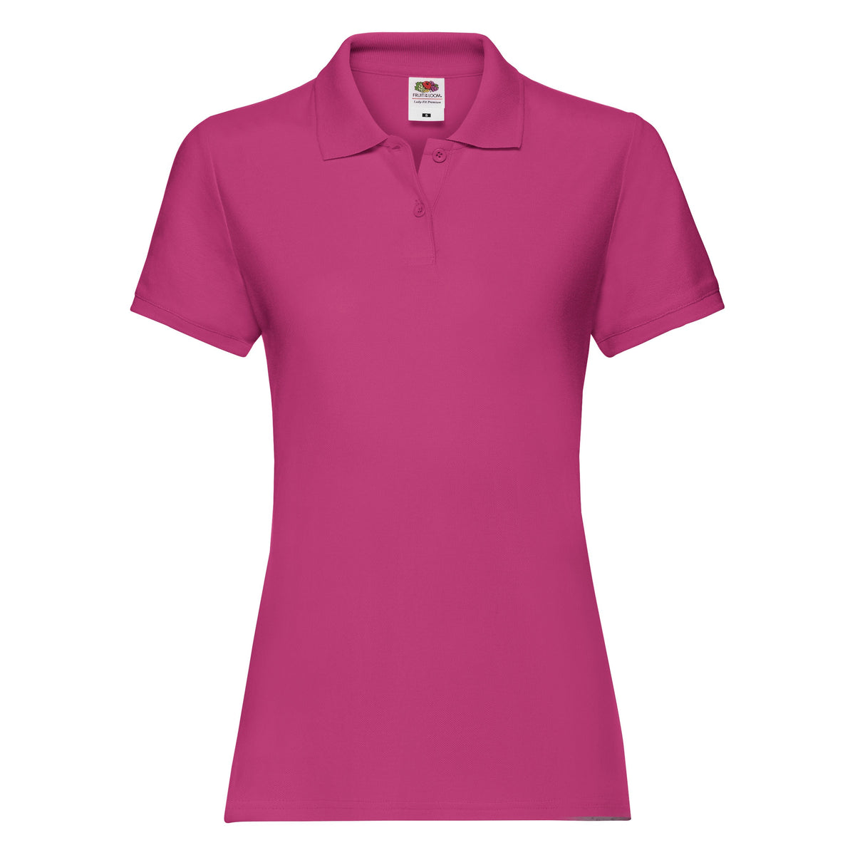 Lady-Fit Premium Polo | FUCHSIA