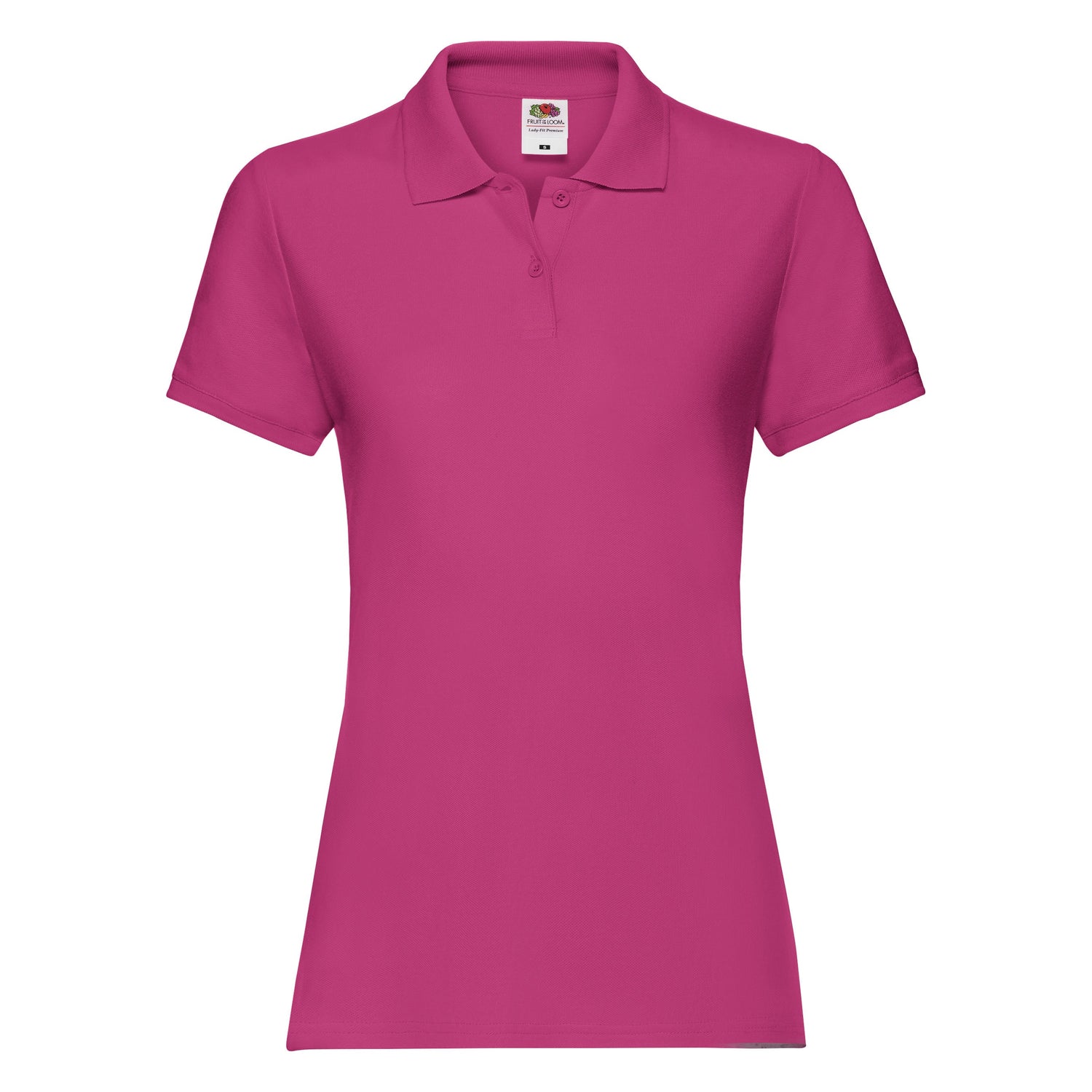 Lady-Fit Premium Polo | FUCHSIA