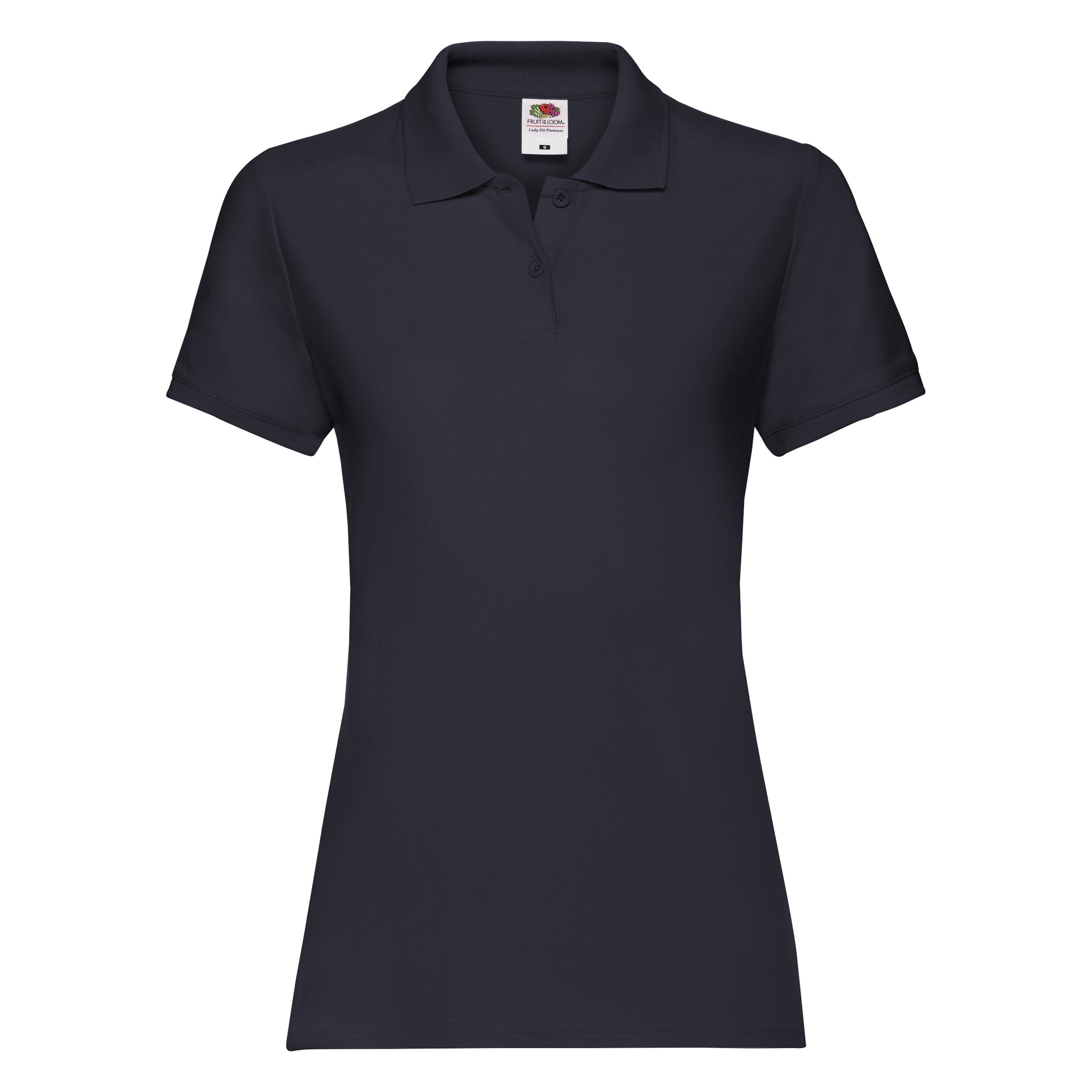Lady-Fit Premium Polo | DEEP NAVY