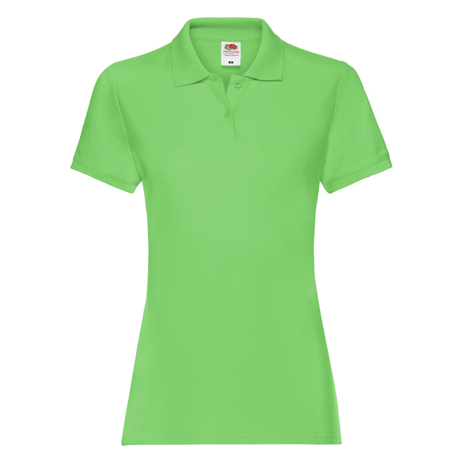 Lady-Fit Premium Polo | LIME