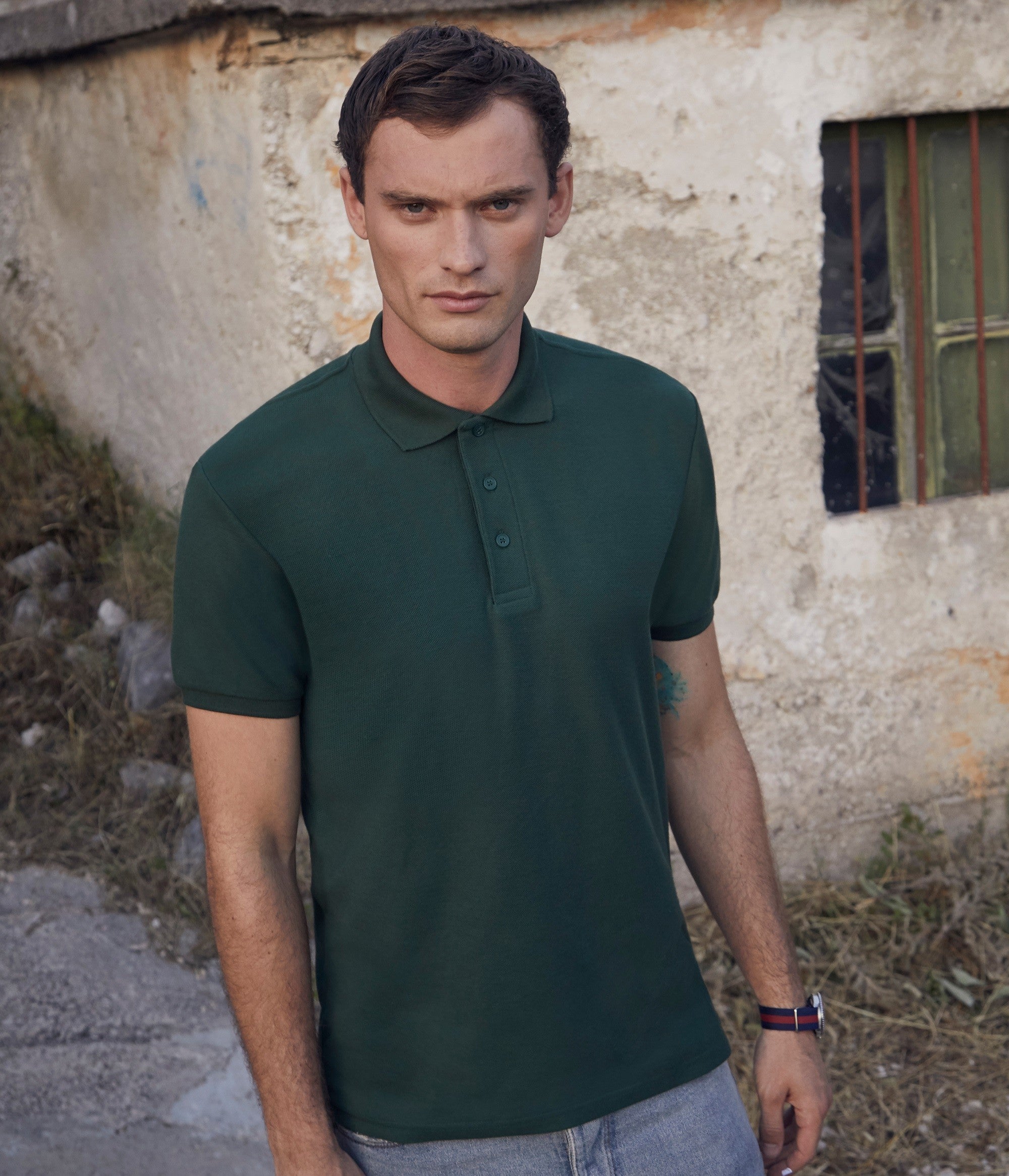 Heavy 65/35 Polo | DEEP NAVY