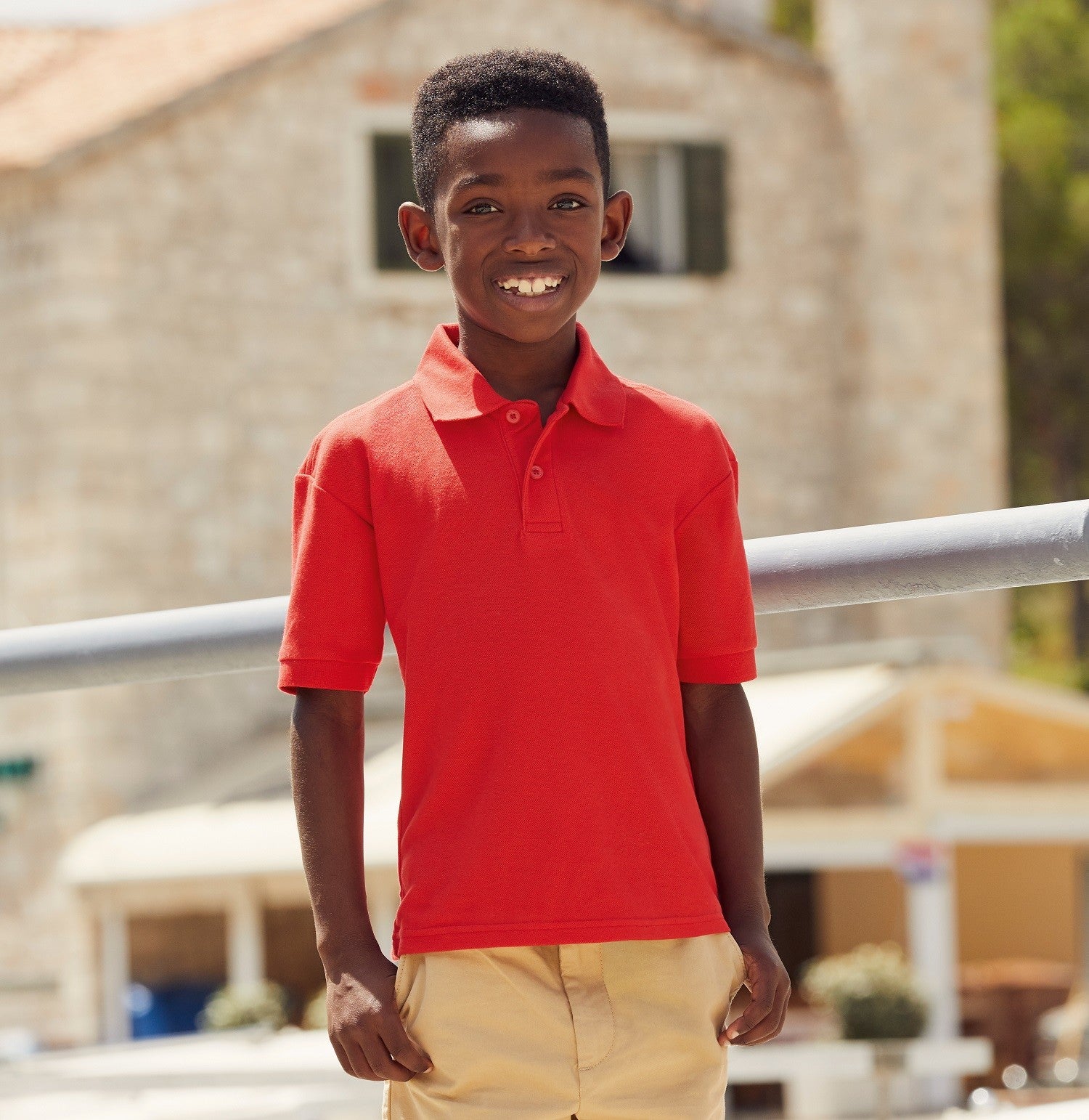 Kids 65/35 Polo | SUNFLOWER