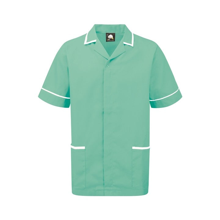 Darwin Male Tunic | EAU DE NIL/WHITE