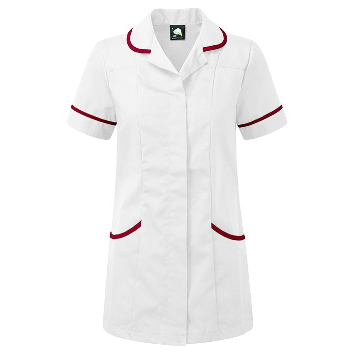 Florence Classic Tunic | WHITE/MAROON