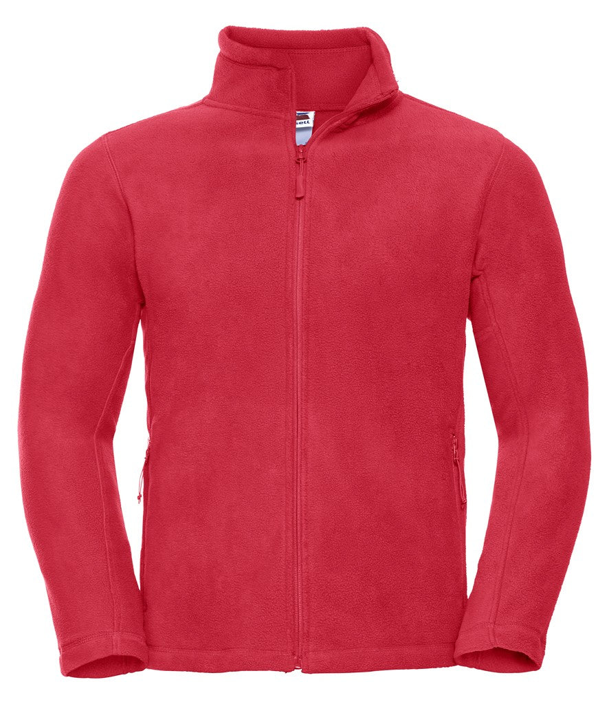 Full Zip Outdoor Fleece | CLASSIC RED