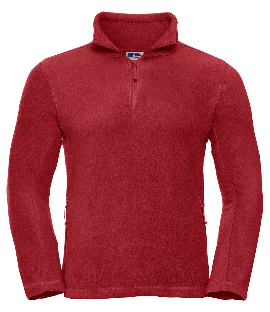 Quarter Zip Outdoor Fleece | CLASSIC RED