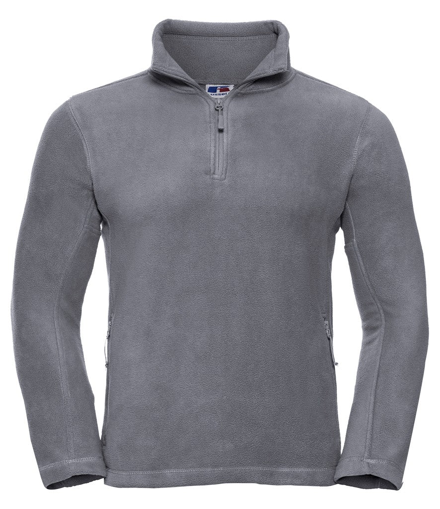 Quarter Zip Outdoor Fleece | CONVOY GREY