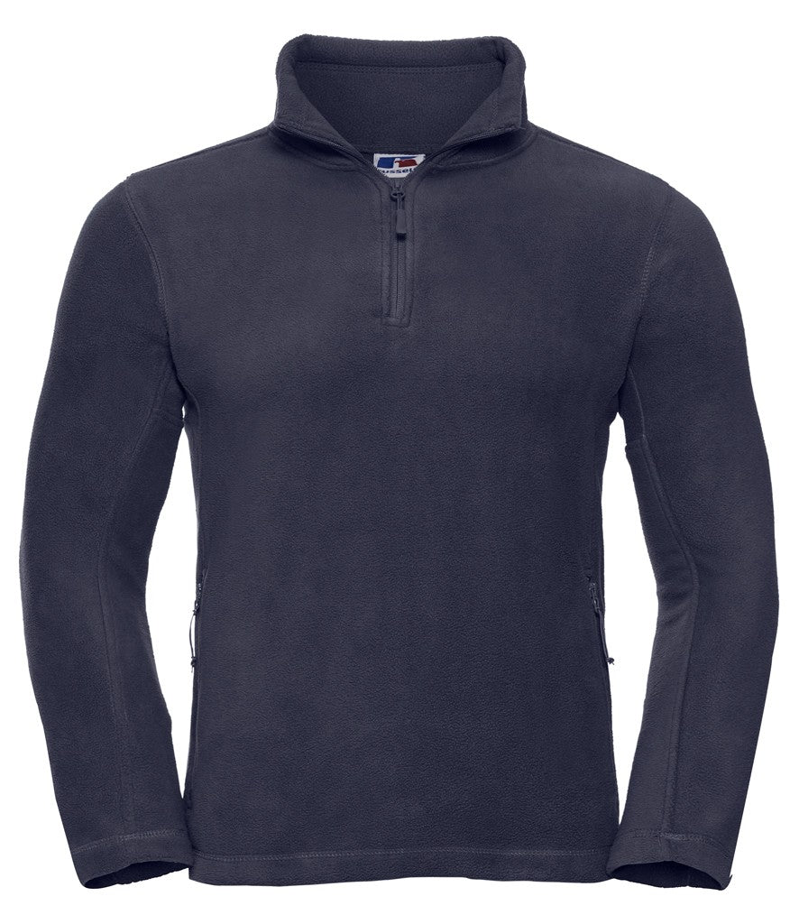 Quarter Zip Outdoor Fleece | FRENCH NAVY