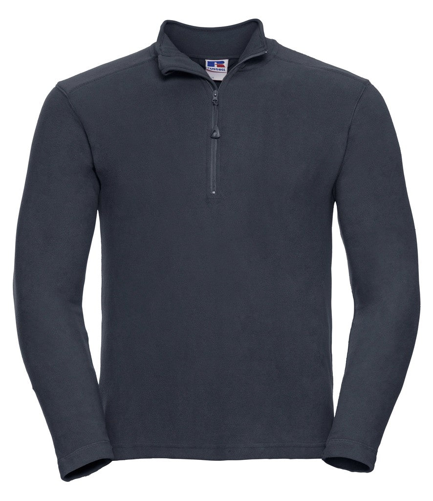 Mens 1/4 Zip Microfleece | FRENCH NAVY
