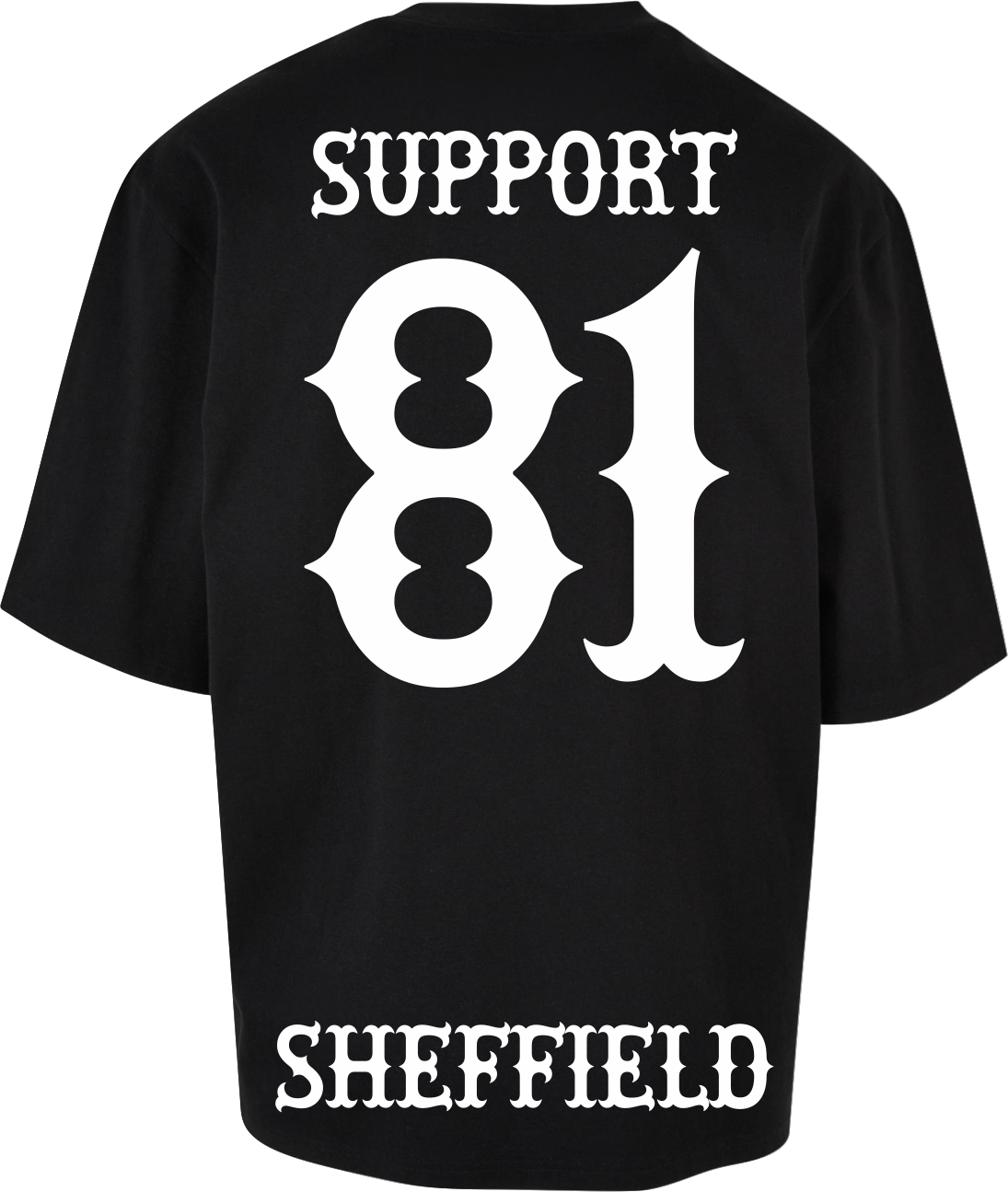 Support Sheffield Heavy Oversized Tee