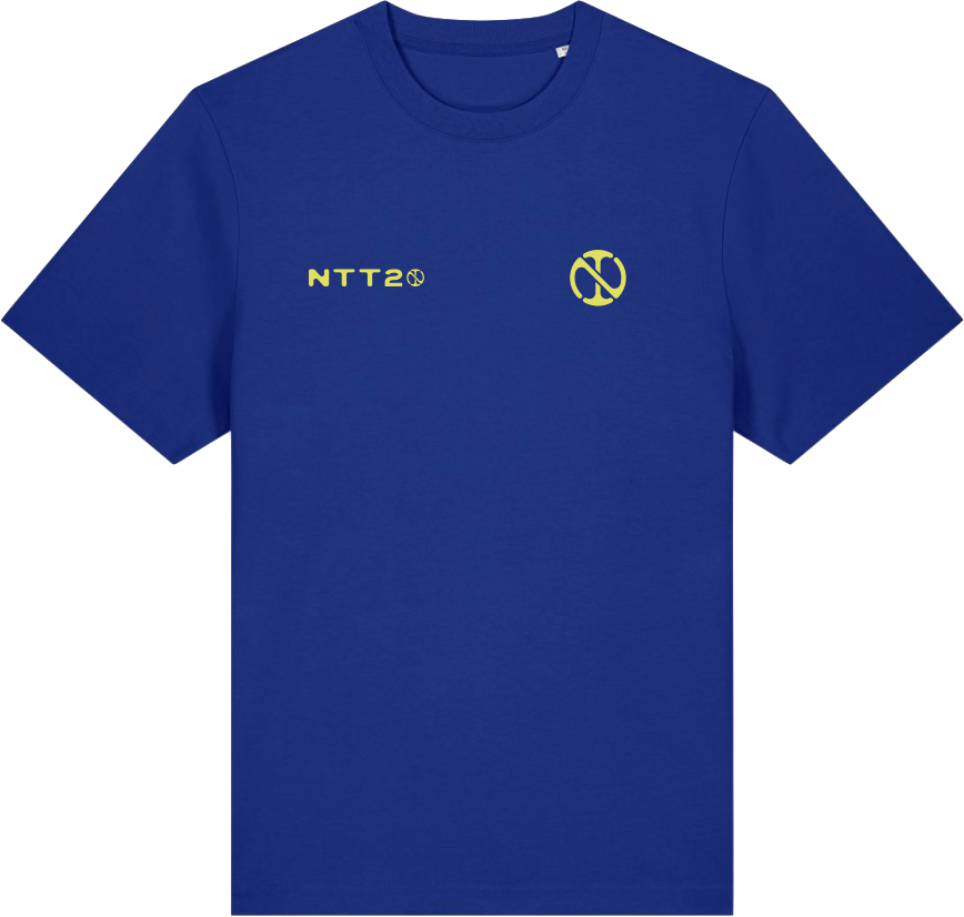 NTT20 Heavy Organic Tee | Blue