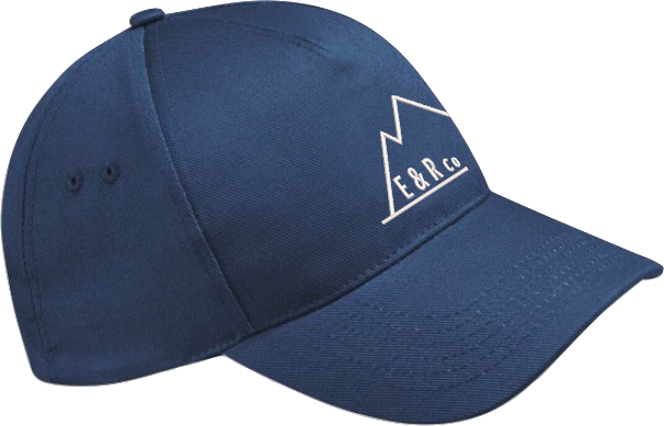 E+R Co 5 Panel Cap | French Navy