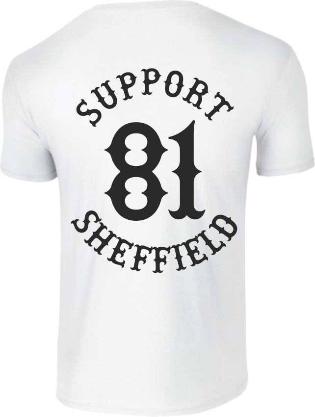 Support Sheffield Kustom Kulture Tee | White