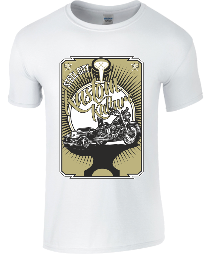 Support Sheffield Kustom Kulture Tee | White
