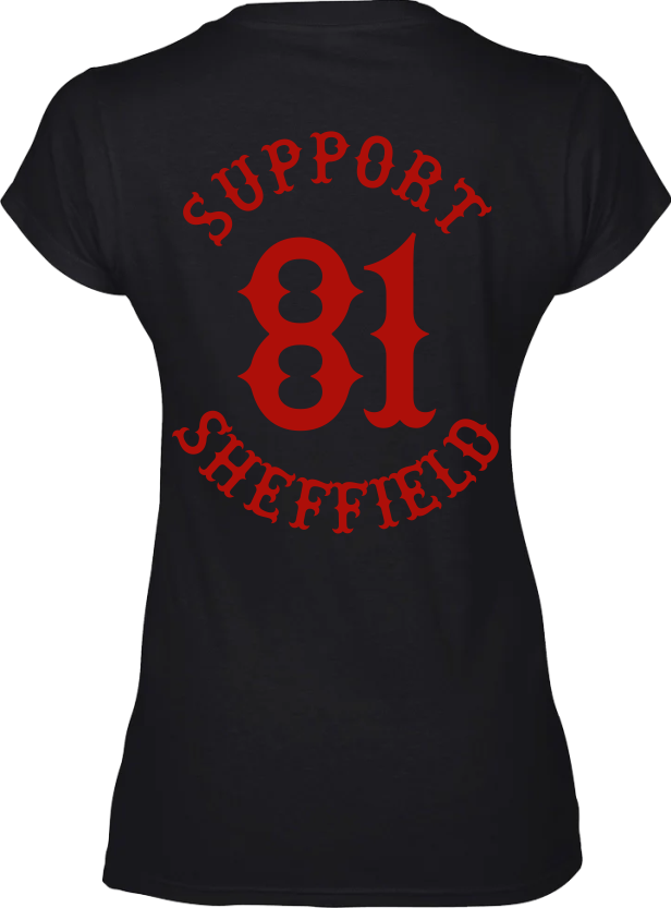 Support Sheffield Womens Support T-Shirt