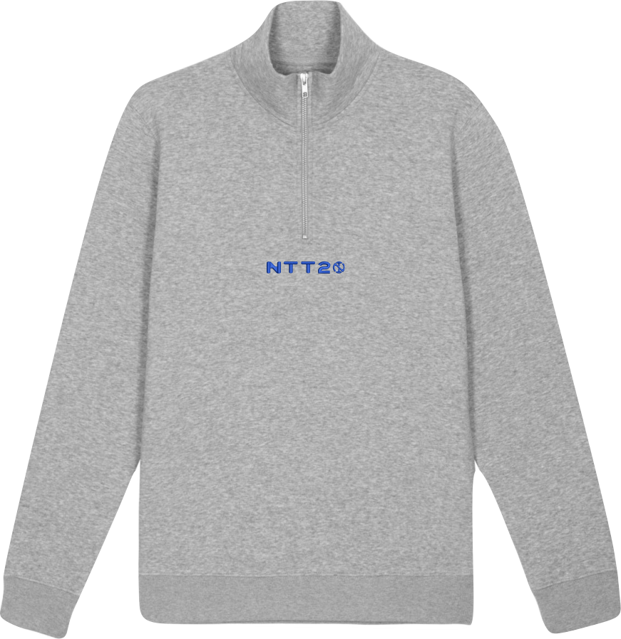 NTT20 Quarter Zip Sweat | Grey