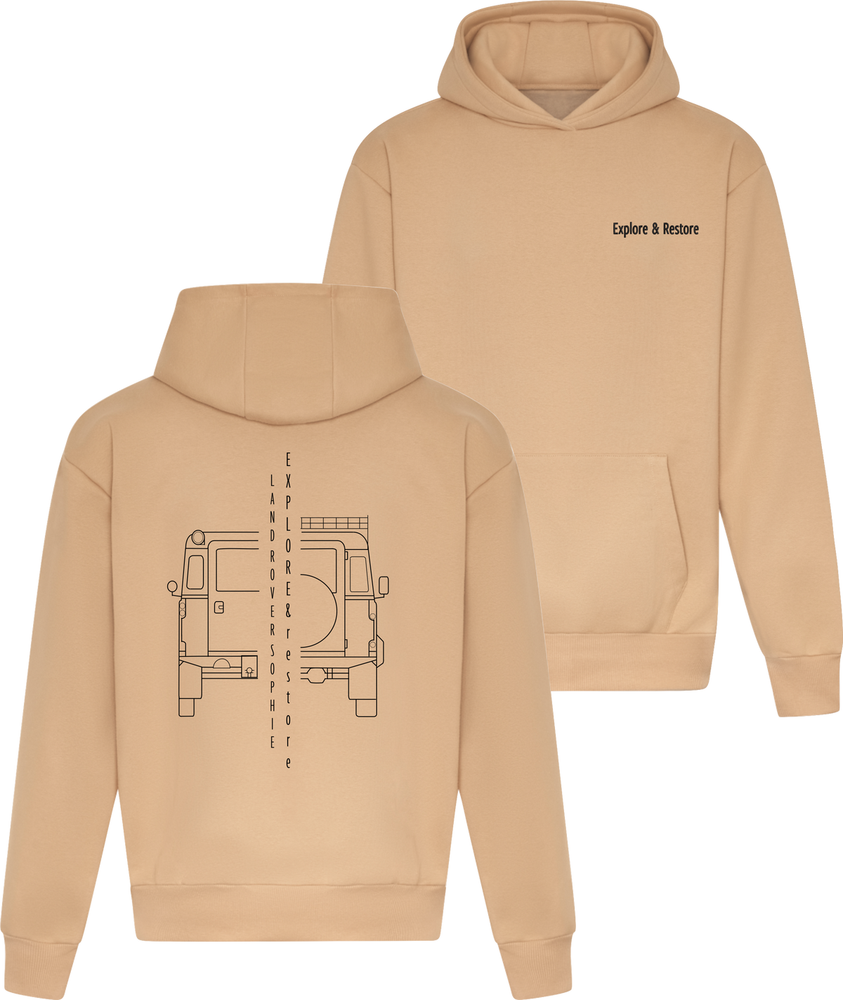 E+R Co A Pair Is Better Than None Hoodie | Desert Sand