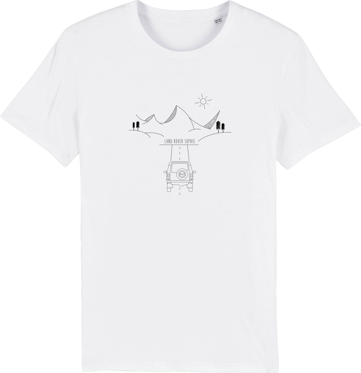 E+R Co One For The Road T-Shirt | White